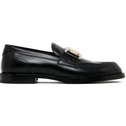 Dolce & Gabbana - Black Bernini Loafers - Dolce & Gabbana Exclusive Luxury Collection - Avvenice