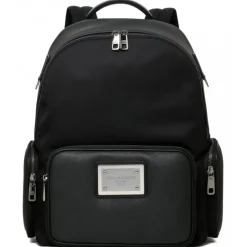 Dolce & Gabbana - Black Backpack - Dolce & Gabbana Exclusive Luxury Collection - Avvenice