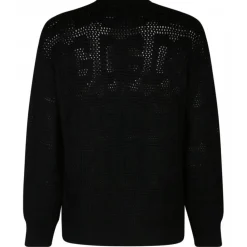 Dolce & Gabbana - Black Virgin Wool Jumper - Dolce & Gabbana Exclusive Luxury Collection - Avvenice