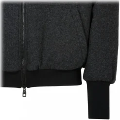 Dolce & Gabbana - Black Wool Cashmere Blend Jacket - Dolce & Gabbana Exclusive Luxury Collection - Avvenice