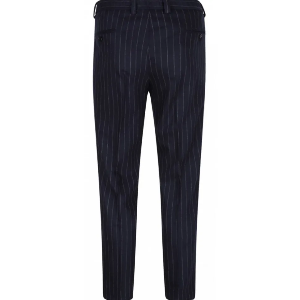 Dolce & Gabbana - Black Striped Tailored Trousers - Dolce & Gabbana Exclusive Luxury Collection - Avvenice