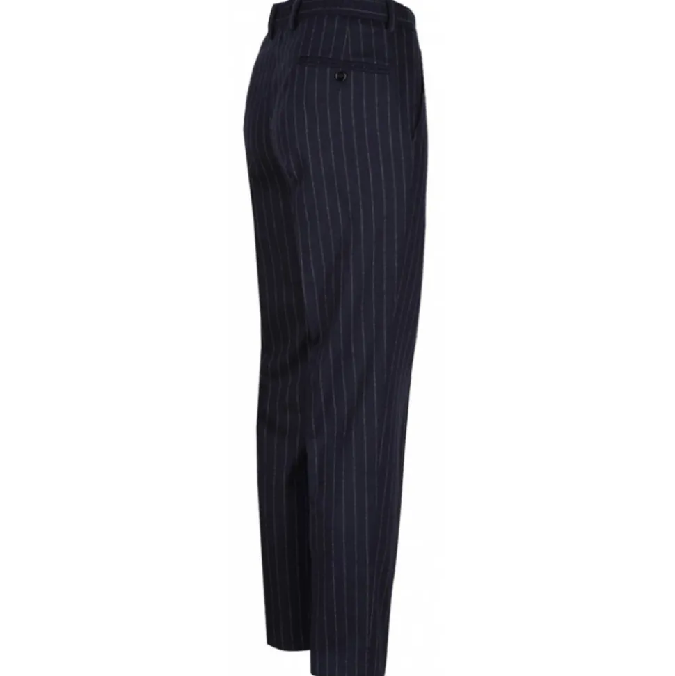 Dolce & Gabbana - Black Striped Tailored Trousers - Dolce & Gabbana Exclusive Luxury Collection - Avvenice