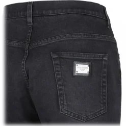 Dolce & Gabbana - Black Tapered Leg Jeans - Dolce & Gabbana Exclusive Luxury Collection - Avvenice