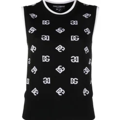 Dolce & Gabbana - Black Logo Vest - Dolce & Gabbana Exclusive Luxury Collection - Avvenice
