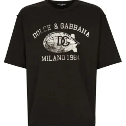 Dolce & Gabbana - Black T-Shirt - Dolce & Gabbana Exclusive Luxury Collection - Avvenice