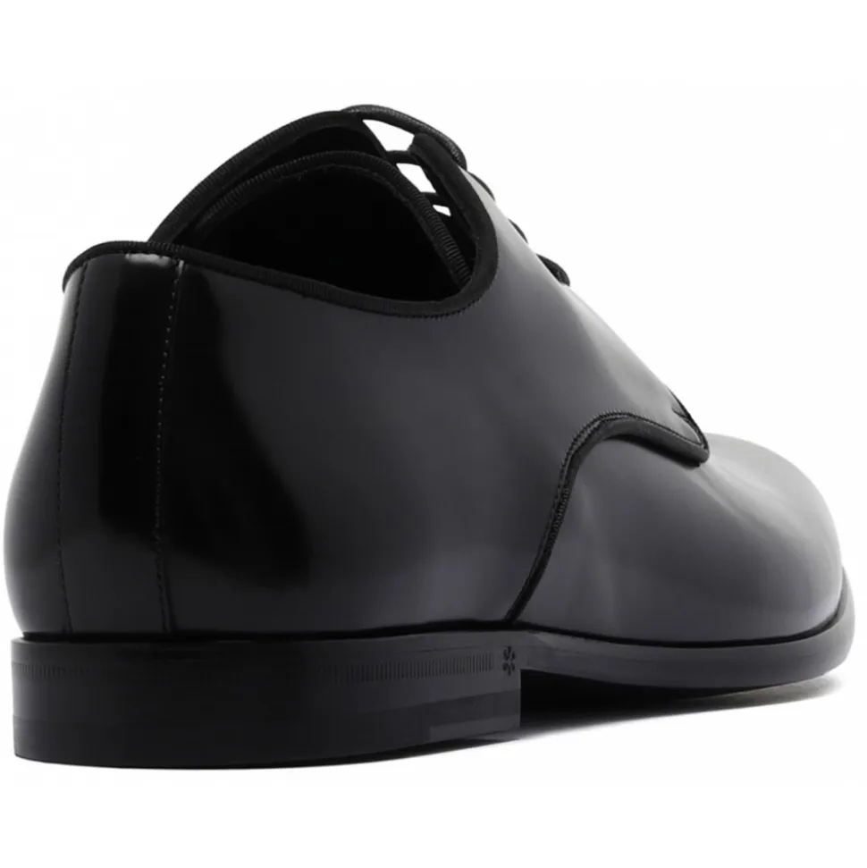 Dolce & Gabbana - Black Derby - Dolce & Gabbana Exclusive Luxury Collection - Avvenice
