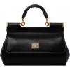 Dolce & Gabbana - Black Sicily Small Handbag - Dolce & Gabbana Exclusive Luxury Collection - Avvenice