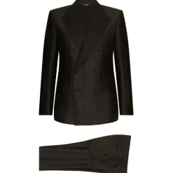 Dolce & Gabbana - Black Sicilia Fit Suit - Dolce & Gabbana Exclusive Luxury Collection - Avvenice