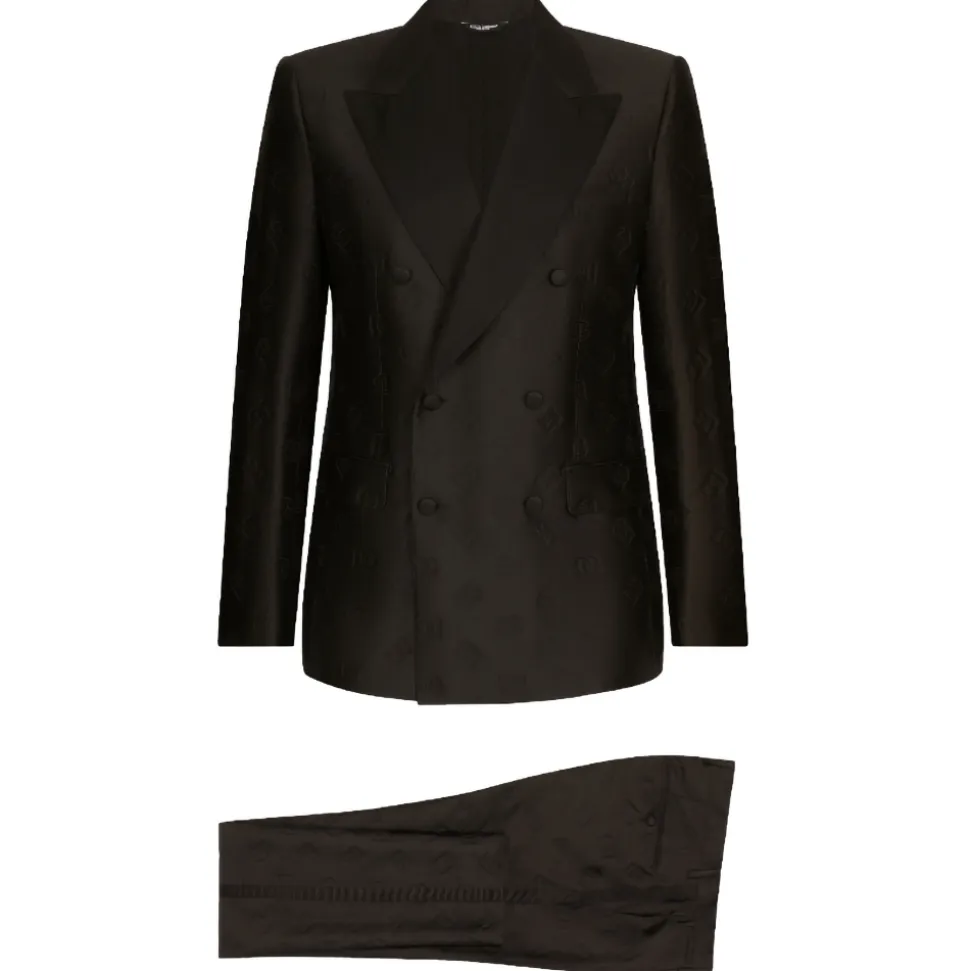 Dolce & Gabbana - Black Sicilia Fit Suit - Dolce & Gabbana Exclusive Luxury Collection - Avvenice