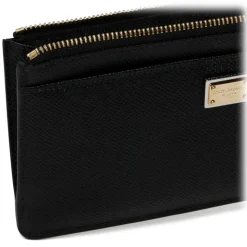 Dolce & Gabbana - Black Logo Plaque Purse - Dolce & Gabbana Exclusive Luxury Collection - Avvenice