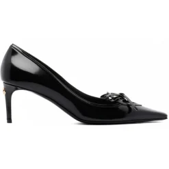 Dolce & Gabbana - Black Ribbon Tie Pumps - Dolce & Gabbana Exclusive Luxury Collection - Avvenice
