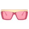 Dolce & Gabbana - Blooming Sunglasses - Fuchsia Gold - Dolce & Gabbana Eyewear - Avvenice