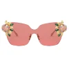 Dolce & Gabbana - Blooming Sunglasses - Red Gold - Dolce & Gabbana Eyewear - Avvenice