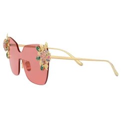Dolce & Gabbana - Blooming Sunglasses - Red Gold - Dolce & Gabbana Eyewear - Avvenice