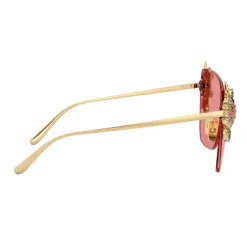Dolce & Gabbana - Blooming Sunglasses - Red Gold - Dolce & Gabbana Eyewear - Avvenice