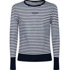 Dolce & Gabbana - Blue and White Boat Neck Sweater - Dolce & Gabbana Exclusive Luxury Collection - Avvenice