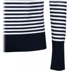 Dolce & Gabbana - Blue and White Boat Neck Sweater - Dolce & Gabbana Exclusive Luxury Collection - Avvenice