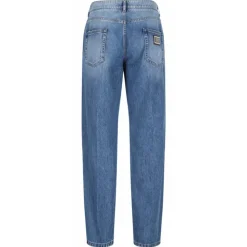 Dolce & Gabbana - Blue Mid Rise Jeans - Dolce & Gabbana Exclusive Luxury Collection - Avvenice
