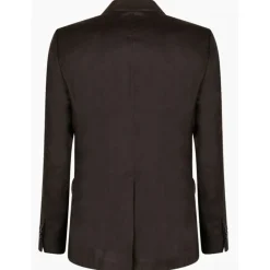 Dolce & Gabbana - Brown Linen Double Breasted Blazer - Dolce & Gabbana Exclusive Luxury Collection - Avvenice