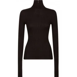 Dolce & Gabbana - Brown Cashmere Sweater - Dolce & Gabbana Exclusive Luxury Collection - Avvenice