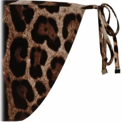 Dolce & Gabbana - Brown Brazilian Bikini Bottoms - Dolce & Gabbana Exclusive Luxury Collection - Avvenice