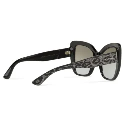 Dolce & Gabbana - Butterfly Sunglasses Print Family - Silver - Dolce & Gabbana Eyewear - Avvenice