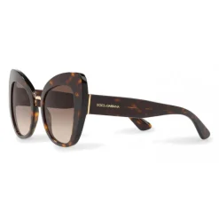 Dolce & Gabbana - Butterfly Sunglasses in Acetate - Havana - Dolce & Gabbana Eyewear - Avvenice