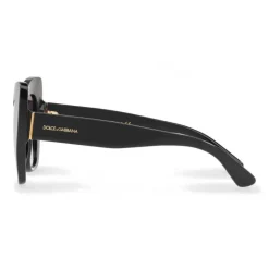 Dolce & Gabbana - Butterfly Sunglasses in Acetate - Black - Dolce & Gabbana Eyewear - Avvenice