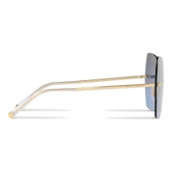 Dolce & Gabbana - Butterfly Sunglasses with Metallic Details - Brilliant Gold - Dolce & Gabbana Eyewear - Avvenice