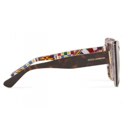 Dolce & Gabbana - Butterfly Sunglasses Print Family - Havana - Dolce & Gabbana Eyewear - Avvenice
