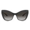 Dolce & Gabbana - Butterfly Sunglasses Double Line - Transparent Black - Dolce & Gabbana Eyewear - Avvenice