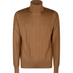 Dolce & Gabbana - Camel Brown Silk Knitted Top - Dolce & Gabbana Exclusive Luxury Collection - Avvenice
