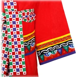 Dolce & Gabbana - Carretto Sciliano Printed Trim Bathrobe - Dolce & Gabbana Exclusive Luxury Collection - Avvenice