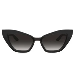Dolce & Gabbana - Cat Eye Sunglasses Print Family - Black - Dolce & Gabbana Eyewear - Avvenice