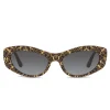 Dolce & Gabbana - Cat Eye Devotion Sunglasses - Damasco Glitter Black - Dolce & Gabbana Eyewear - Avvenice