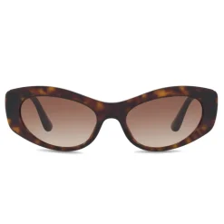 Dolce & Gabbana - Cat Eye Devotion Sunglasses - Havana - Dolce & Gabbana Eyewear - Avvenice
