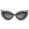 Dolce & Gabbana - Cat Eye Sunglasses Filigree - Black and Pearls - Dolce & Gabbana Eyewear - Avvenice