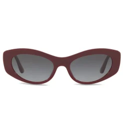 Dolce & Gabbana - Cat Eye Devotion Sunglasses - Bordeaux - Dolce & Gabbana Eyewear - Avvenice