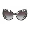 Dolce & Gabbana - Cat-Eye Sunglasses in Acetate Lace - Gradient Black Lace - Dolce & Gabbana Eyewear - Avvenice