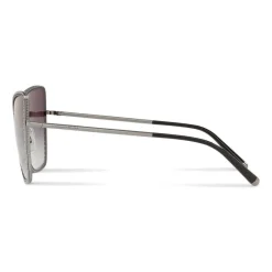 Dolce & Gabbana - Cat-Eye Sunglasses with "Sacred Heart" Metal Profile - Back Gunmetal - Dolce & Gabbana Eyewear - Avvenice