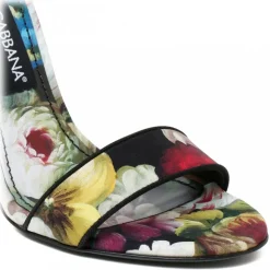 Dolce & Gabbana - Charmeuse Baroque Sandals - Dolce & Gabbana Exclusive Luxury Collection - Avvenice