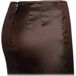 Dolce & Gabbana - Chesnutt Brown Pencil Skirt - Dolce & Gabbana Exclusive Luxury Collection - Avvenice