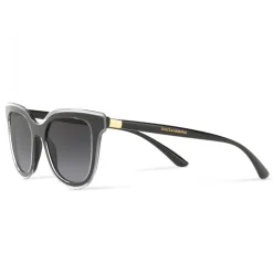 Dolce & Gabbana - Classic Sunglasses Double Line - Black - Dolce & Gabbana Eyewear - Avvenice