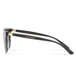 Dolce & Gabbana - Classic Sunglasses Double Line - Black - Dolce & Gabbana Eyewear - Avvenice
