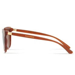 Dolce & Gabbana - Classic Sunglasses Double Line - DG Gold Logo on Havana - Dolce & Gabbana Eyewear - Avvenice