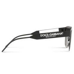 Dolce & Gabbana - Classic Sunglasses DG Logo - Black - Dolce & Gabbana Eyewear - Avvenice