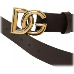 Dolce & Gabbana - Dark Brown Belt - Dolce & Gabbana Exclusive Luxury Collection - Avvenice