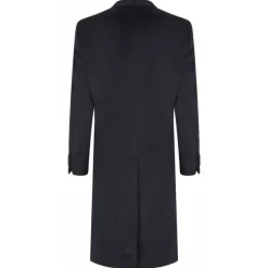 Dolce & Gabbana - Dark Blue Cashmere Coat - Dolce & Gabbana Exclusive Luxury Collection - Avvenice