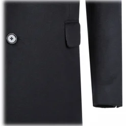 Dolce & Gabbana - Dark Blue Cashmere Coat - Dolce & Gabbana Exclusive Luxury Collection - Avvenice