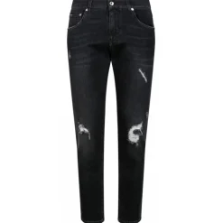 Dolce & Gabbana - Dark Blue Denim Jeans - Dolce & Gabbana Exclusive Luxury Collection - Avvenice